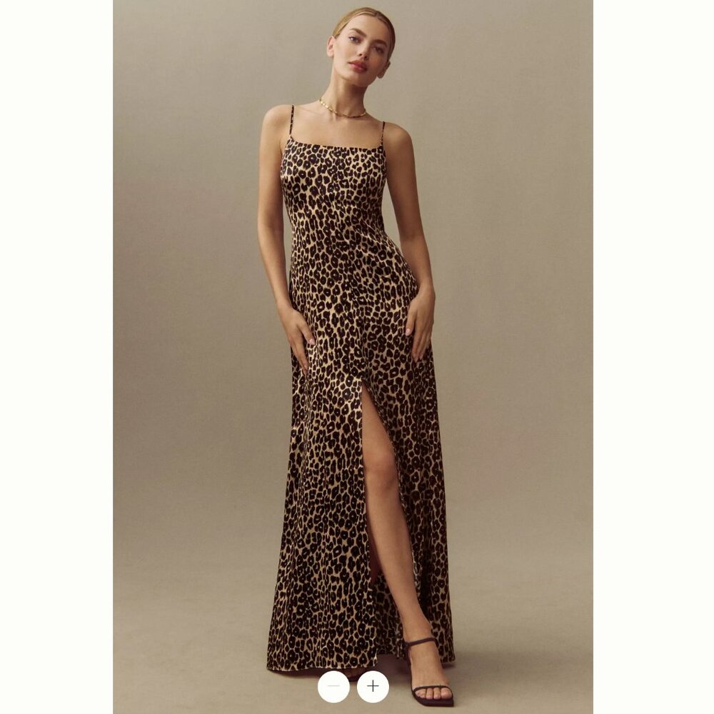 Reformation Selah Silk Dress